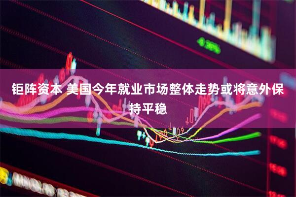 钜阵资本 美国今年就业市场整体走势或将意外保持平稳